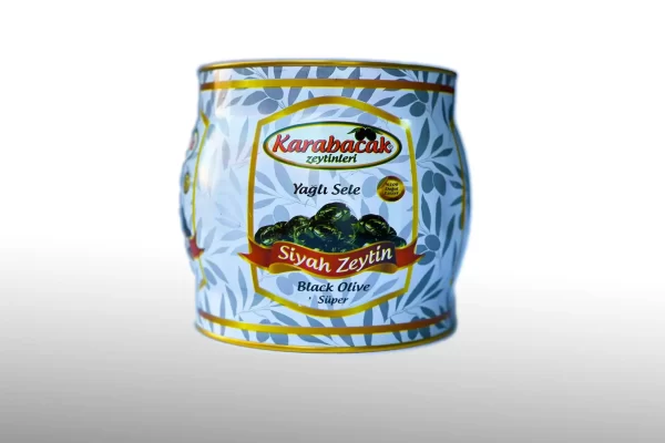 Karabacak Süper Siyah Yağlı Sele Zeytin