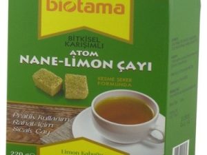 Biotama Atom Nane Limon Çayı Küp Formda