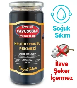 bozkırlı çavuşoğlu keçiboynuzu harnup pekmezi 620g