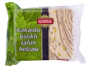 uzungil kakaolu fıstıklı tahin helvası
