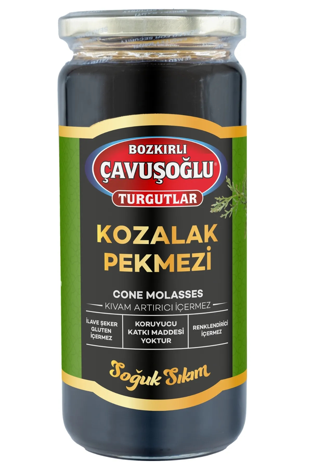 Bozkırlı Çavuşoğlu Soğuk Sıkım Kozalak Pekmezi 620g